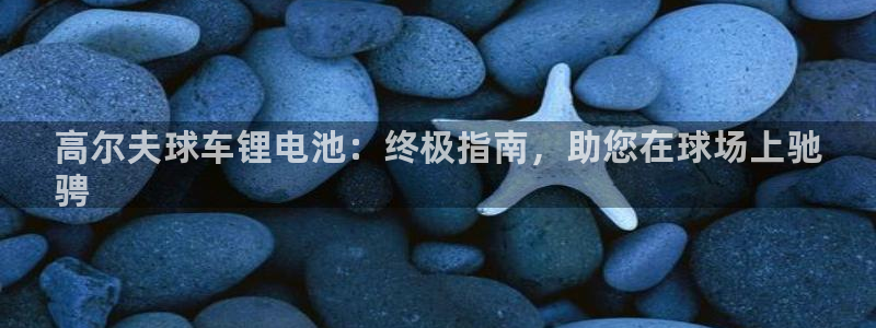 尊龙凯时人生就博官网登录：高尔夫球车锂电池：终极指南，助您在球场上驰
骋